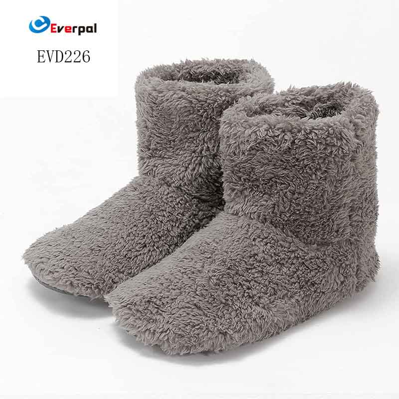 Bootie-slipper voor dames binnenshuis