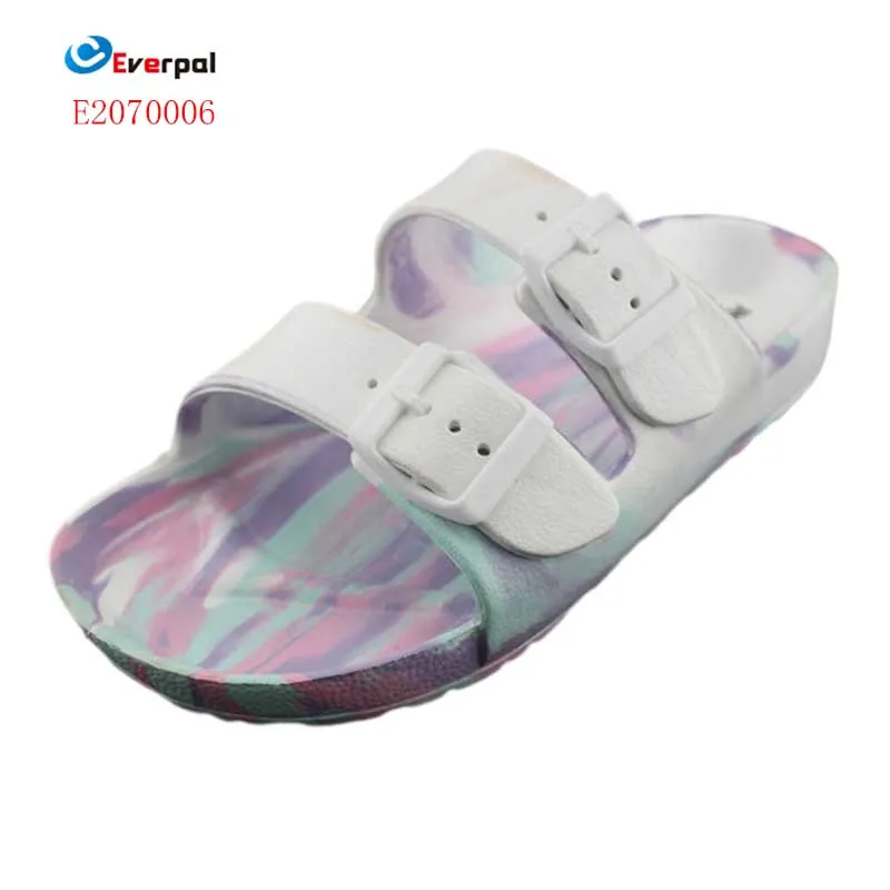Lichtgewicht camouflageslippers voor tienerjongens en -meisjes